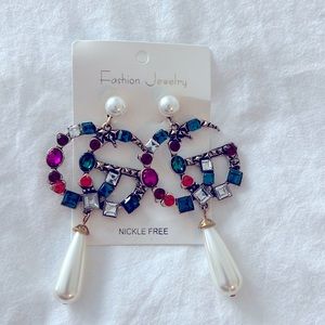 GG pearl earrings